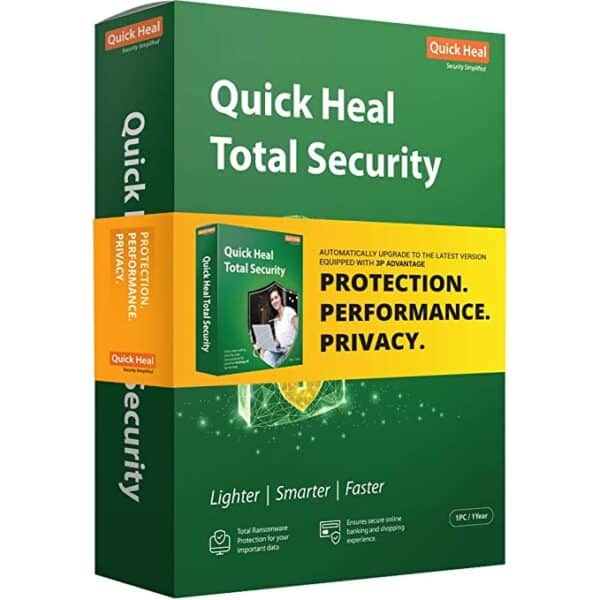 Quick Heal Total Security Regular 2user 1 year-TR2