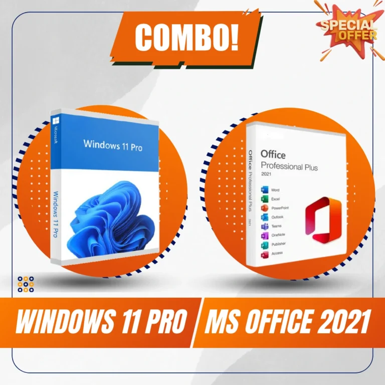 Windows 11 Pro + MS Office 2021 Pro Plus Bundle Deal