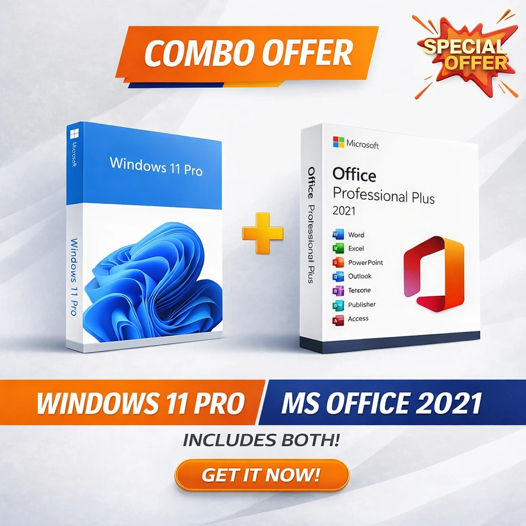 Windows 11 Pro + Office 2021 Pro Plus