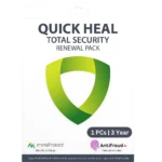 QUICK HEAL TOTAL SECURITY RENEWAL KEY (TS1UP)- 1 USER 3 YEAR