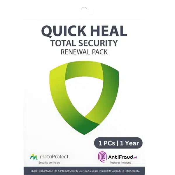 Quick Heal Total Security 5 PC 1 Year Renewal