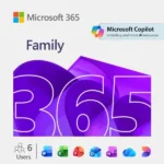 Office 365 Family Key (6 Users 1 Year Subscription)