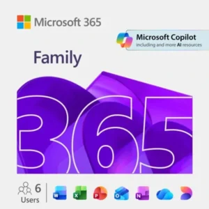 Office 365 Family Key (6 Users 1 Year Subscription)