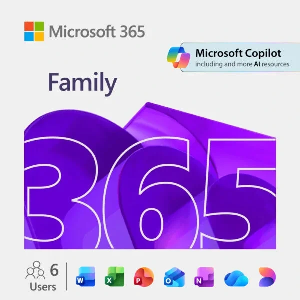 Office 365 Family Key (6 Users 1 Year Subscription) Office 365 Family Key (6 Users 1 Year Subscription)
